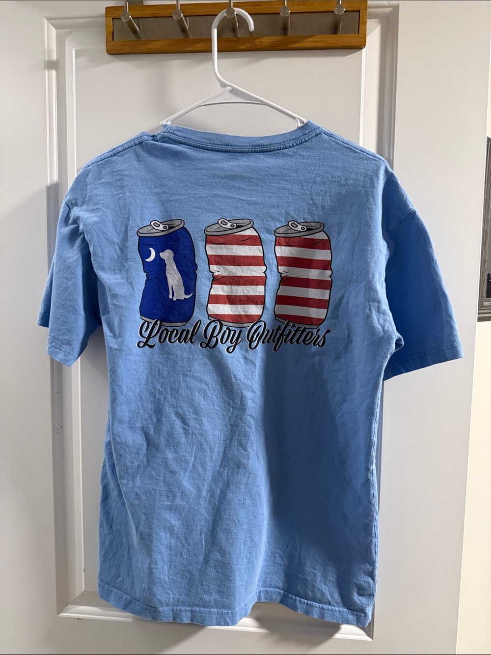 Local Boy Outfitters Classic Light Blue Pocket Tee